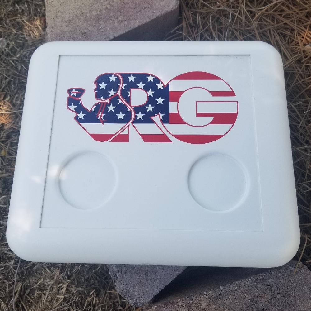 Rowdy Gentleman display piece